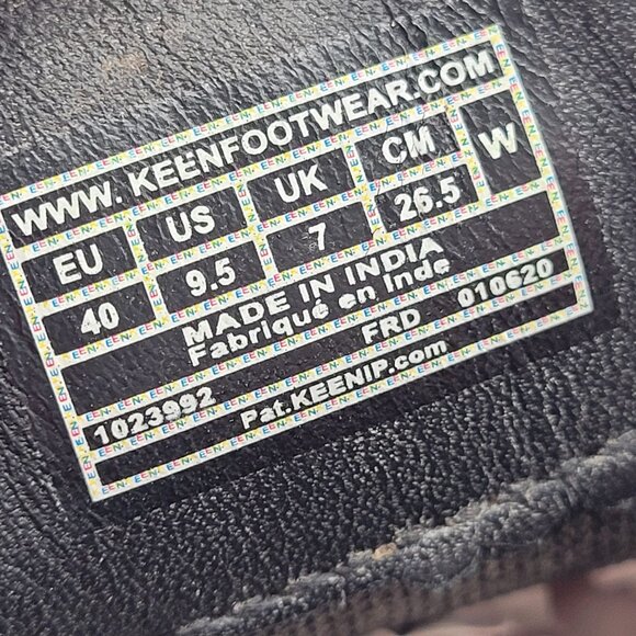 Keen Presidio II Women's 9.5 Red Burgundy Leather Shoes Casual Lace Up Walking - Picture 8 of 14